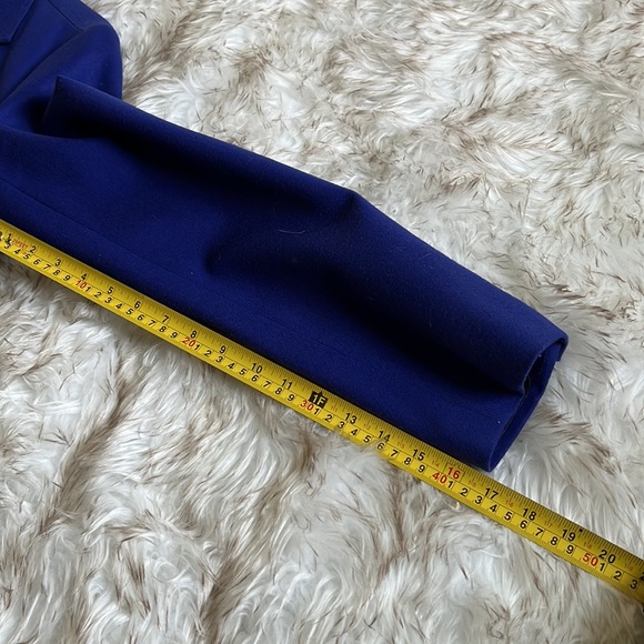 Talbots royal blue wool jacket. - Picture 10 of 12